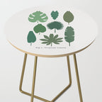 Cat and Plant 39: Tropicat Leaves Side Table Gallery Image 2