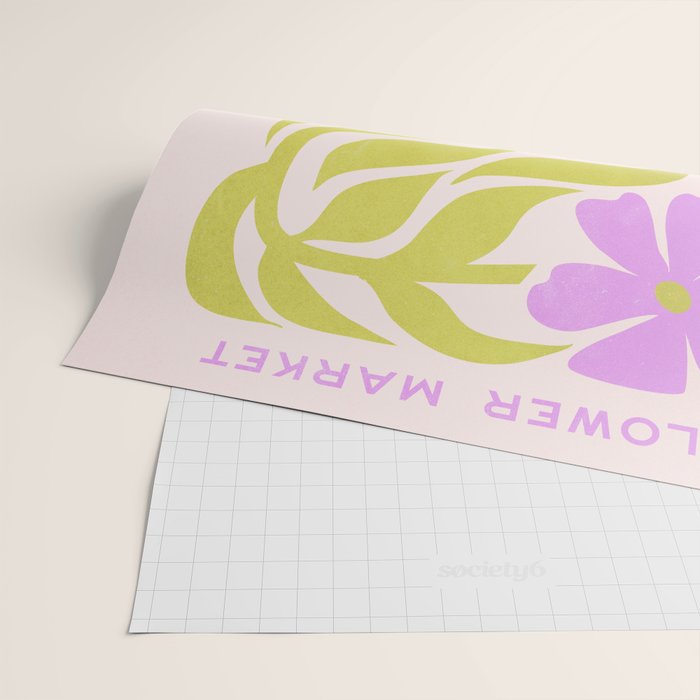 Lilac & Lime: Les Fleurs | Flower Market Color Series 02 Wrapping Paper Gallery Image 2