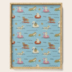 Dog Days of Summer Serving Tray Gallery Image 1