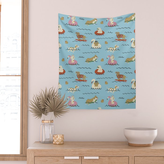 Dog Days of Summer Wall Tapestry Gallery Image 2