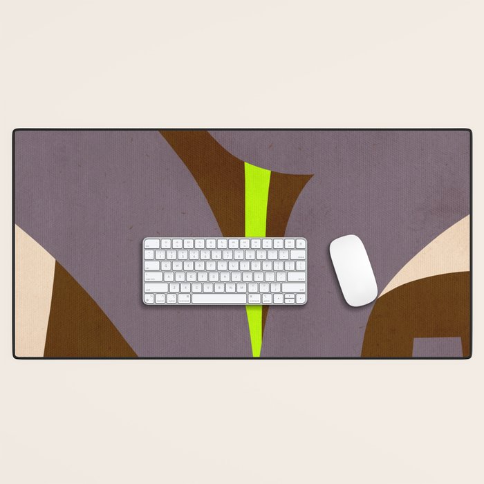 Abstract botanical X02 Desk Mat Gallery Image 1