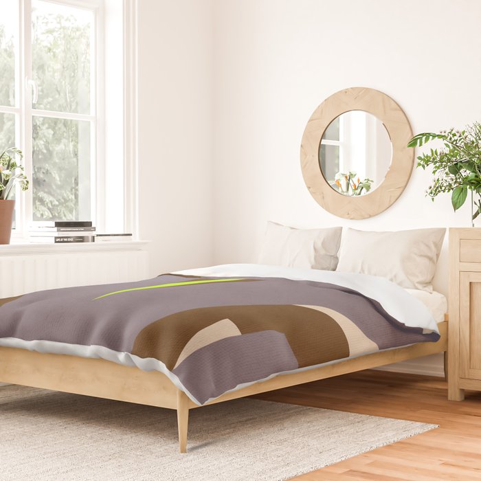 Abstract botanical X02 Duvet Cover Gallery Image 2