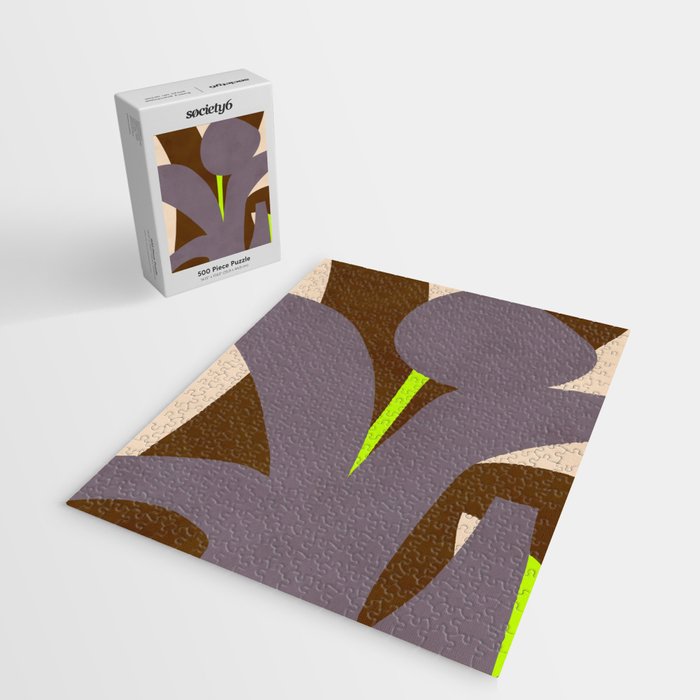 Abstract botanical X02 Jigsaw Puzzle Gallery Image 2