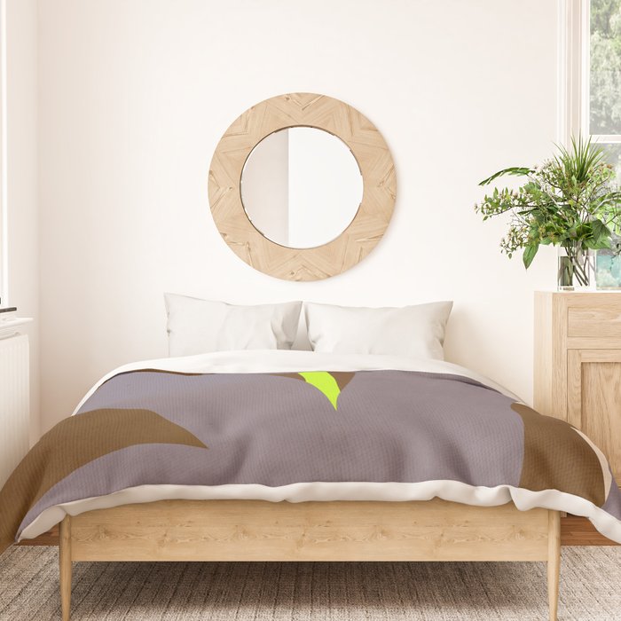 Abstract botanical X02 Duvet Cover Gallery Image 3