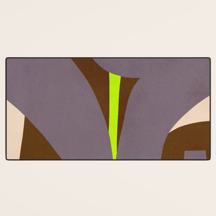 Abstract botanical X02 Desk Mat Gallery Image 3
