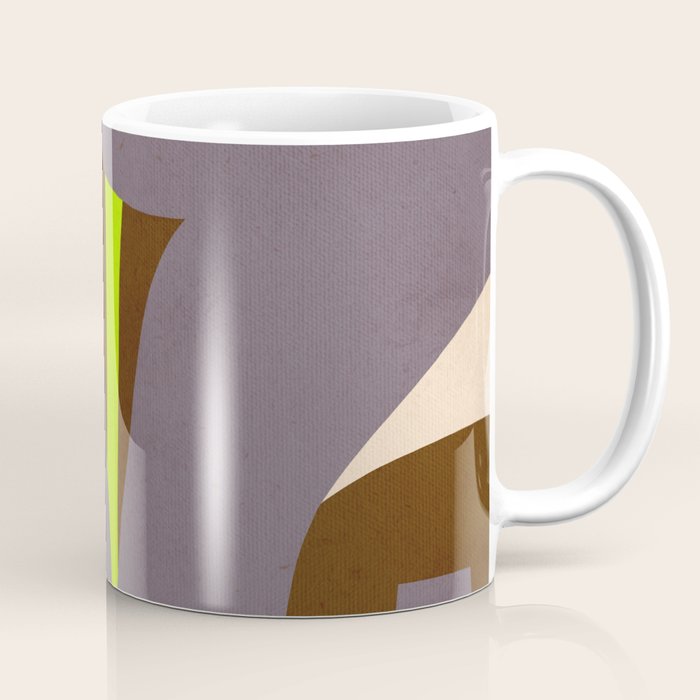 Abstract botanical X02 Coffee Mug Gallery Image 1