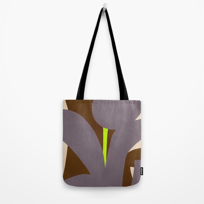 Abstract botanical X02 Tote Bag Gallery Image 2