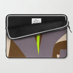 Abstract botanical X02 Laptop Sleeve Gallery Image 2