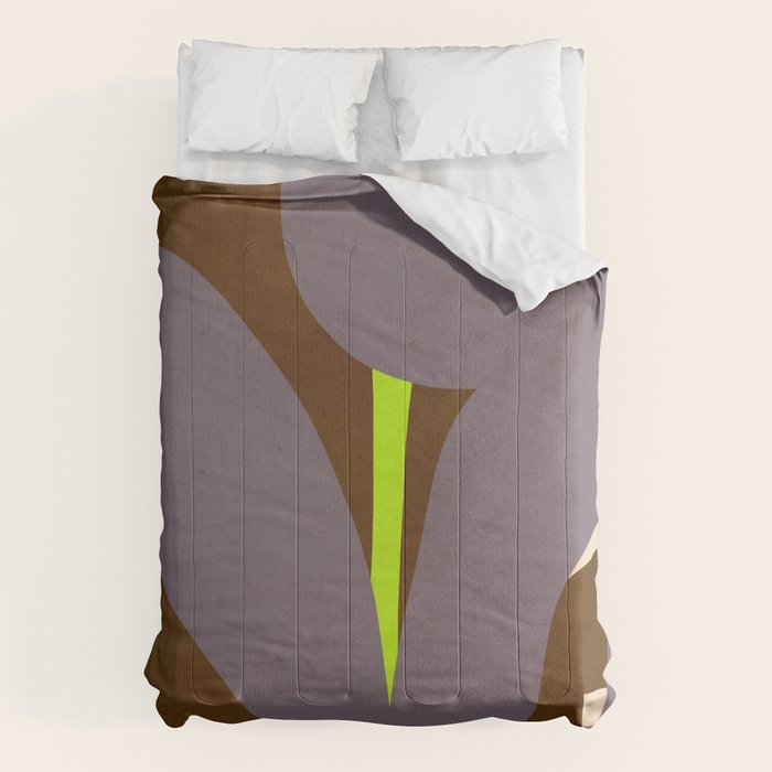 Abstract botanical X02 Comforter Gallery Image 1