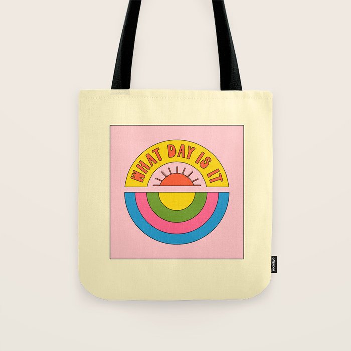 What Day is it Tote Bag Gallery Image 1