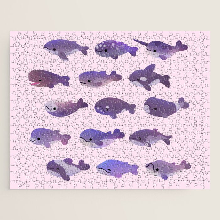Whale Day - bright Jigsaw Puzzle Gallery Image 1