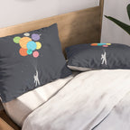 Planet Balloons Pillow Sham Gallery Image 2