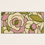 Rose Garden #1 Desk Mat Gallery Image 3