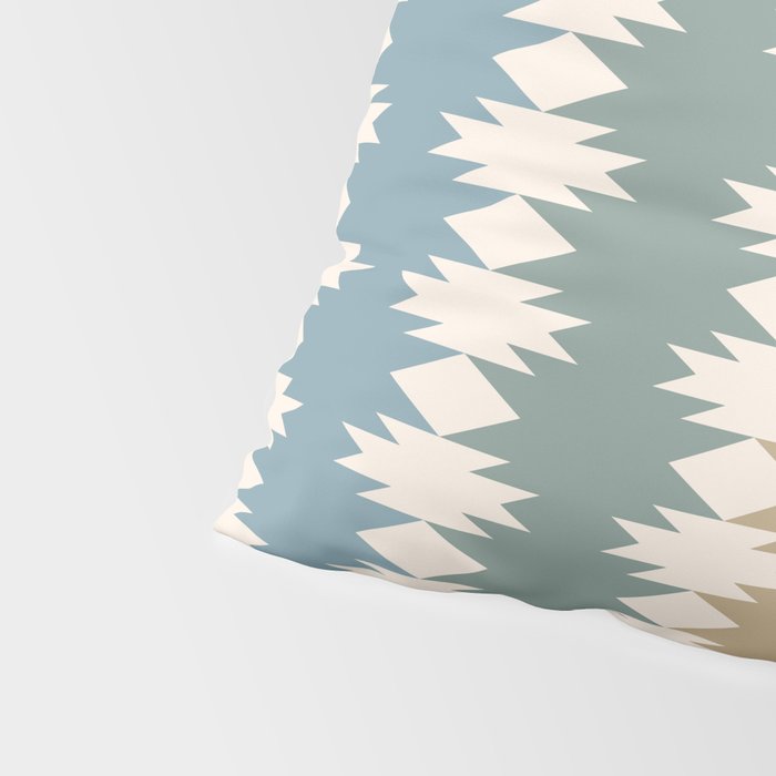 Geometric Southwestern Pattern XXXV Pillow Sham Gallery Image 4