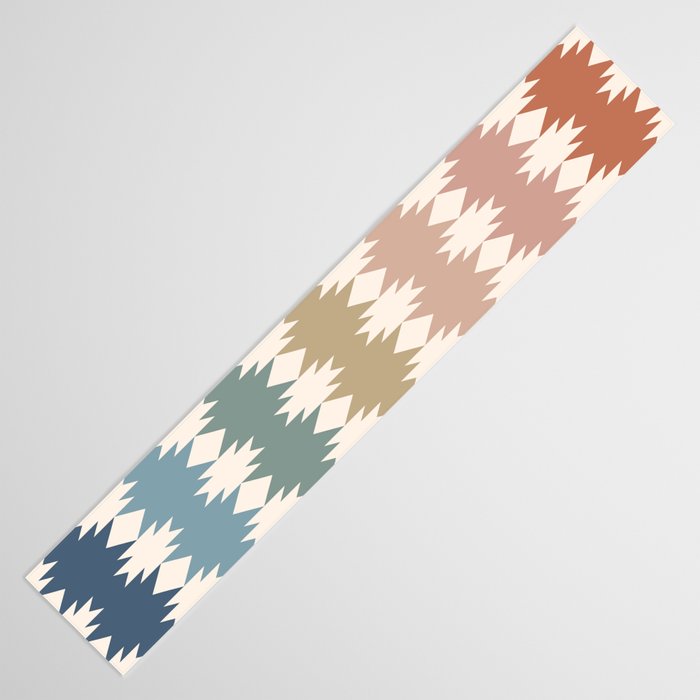 Geometric Southwestern Pattern XXXV Table Runner Gallery Image 3