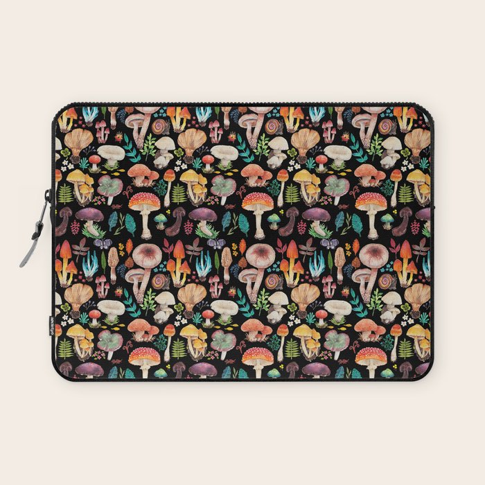 Mushroom heart Laptop Sleeve Gallery Image 1