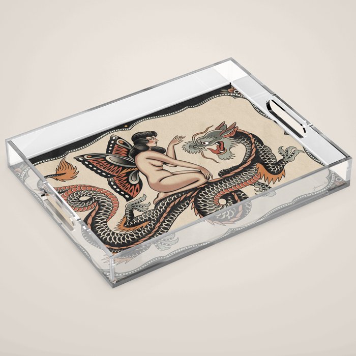 Beauty and the Beast Acrylic Tray Gallery Image 1