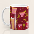 Holiday Drinks Pattern Coffee Mug Gallery Image 3