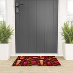 Holiday Drinks Pattern Welcome Mat Gallery Image 3