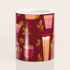 Holiday Drinks Pattern Coffee Mug Gallery Image 4