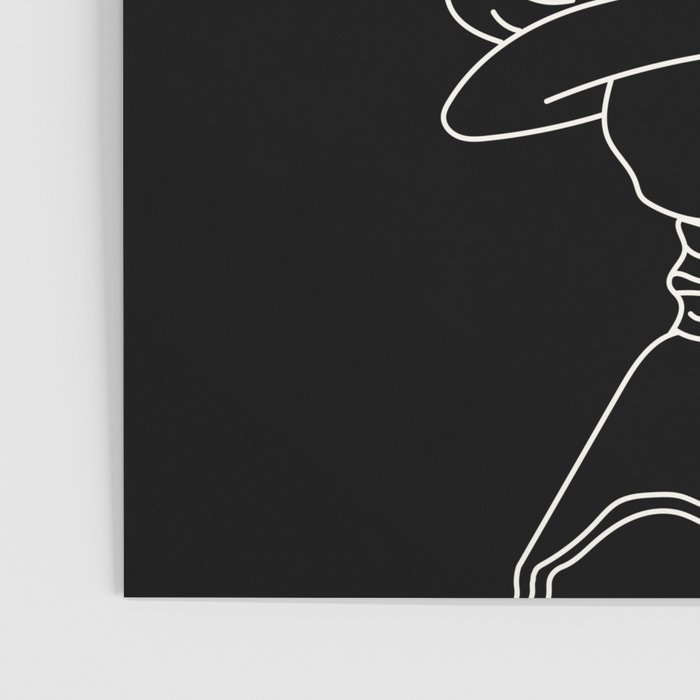 Love or Die Tryin' Cowhand - Black & White Poster Gallery Image 3