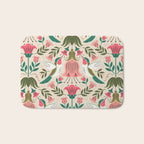 Hummingbirds - Green and Pink Bath Mat Gallery Image 1