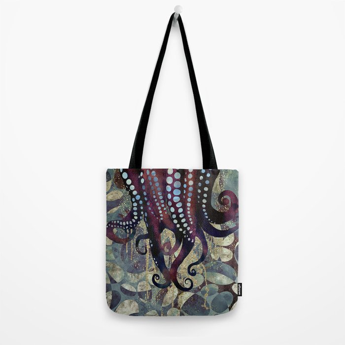 Metallic Ocean II Tote Bag Gallery Image 2