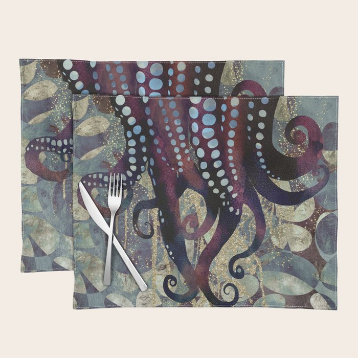 Metallic Ocean II Placemat Gallery Image 1