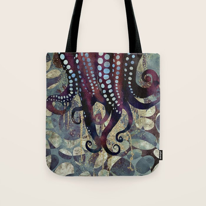 Metallic Ocean II Tote Bag Gallery Image 1