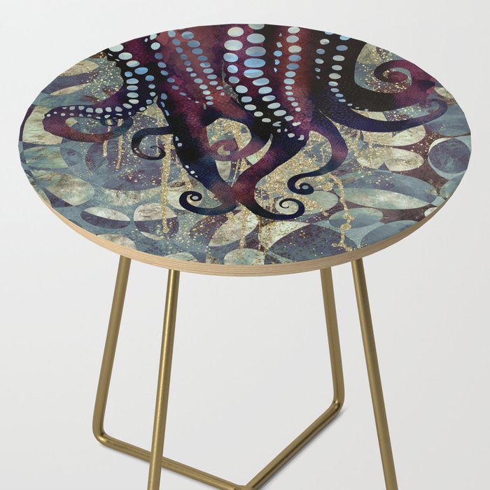 Metallic Ocean II Side Table Gallery Image 2