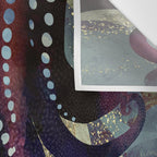 Metallic Ocean II Wall Tapestry Gallery Image 3