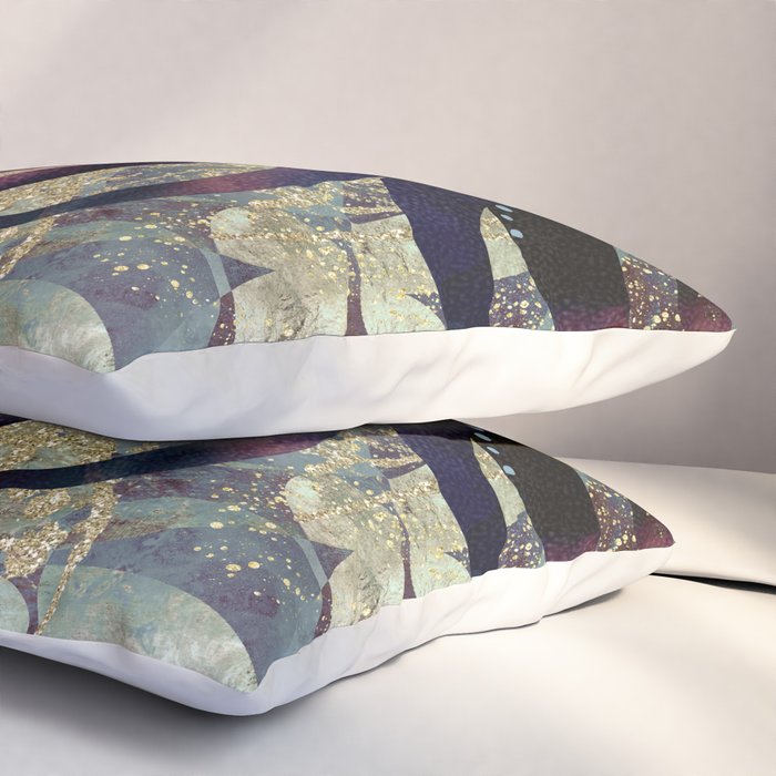 Metallic Ocean II Pillow Sham Gallery Image 3