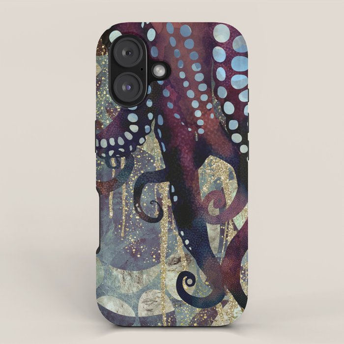 Metallic Ocean II iPhone Case Gallery Image 1
