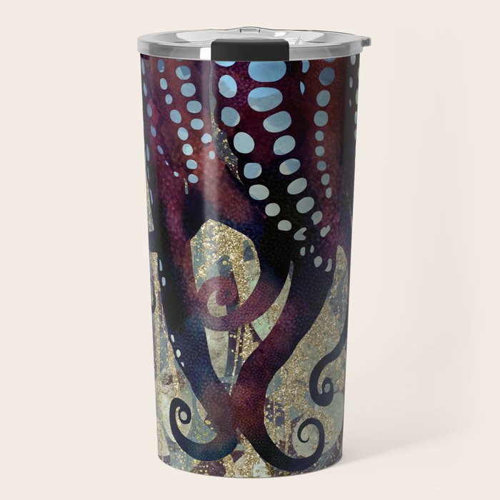 Metallic Ocean II Travel Mug Gallery Image 1