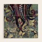 Metallic Ocean II Wood Wall Art Gallery Image 1