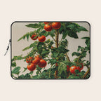 Japanese Wall Art Botanical Art Tomato Girl Summer Sage Green Painting Japandi Poster Kitchen Art Laptop Sleeve Gallery Image 1