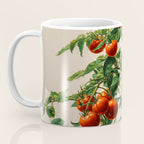 Japanese Wall Art Botanical Art Tomato Girl Summer Sage Green Painting Japandi Poster Kitchen Art Coffee Mug Gallery Image 3