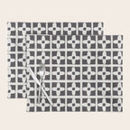 Floral Tiles / Lino Print Placemat Gallery Image 1