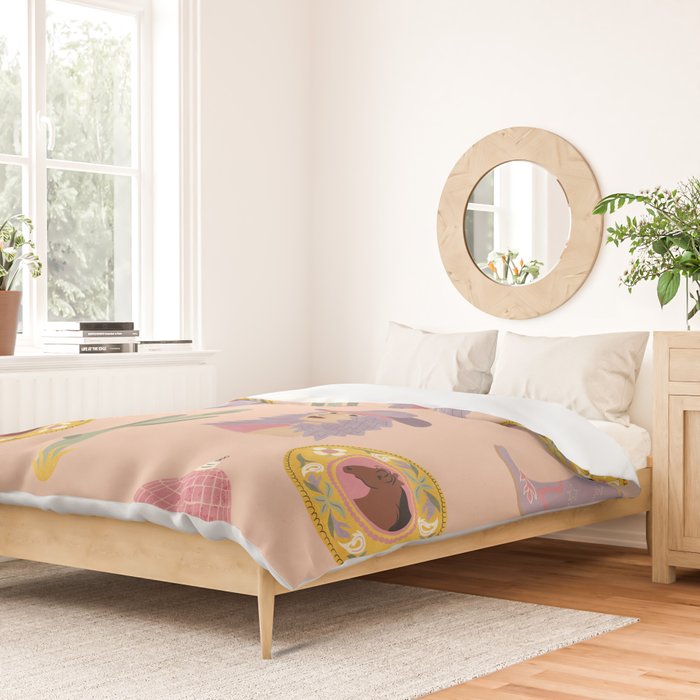 Disco Cowgirl Duvet Cover Gallery Image 2