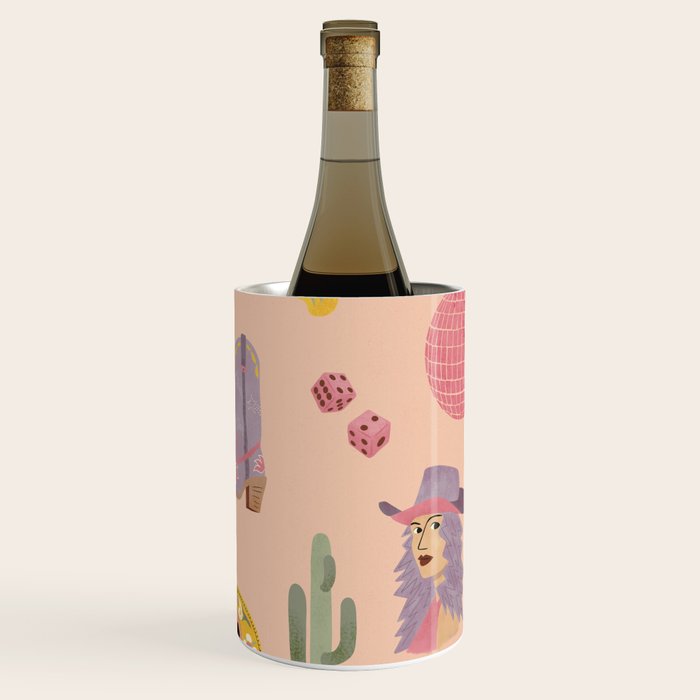 Disco Cowgirl Wine Chiller Gallery Image 1