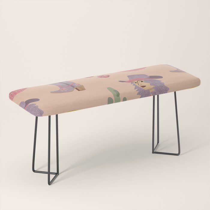 Disco Cowgirl Bench Gallery Image 1