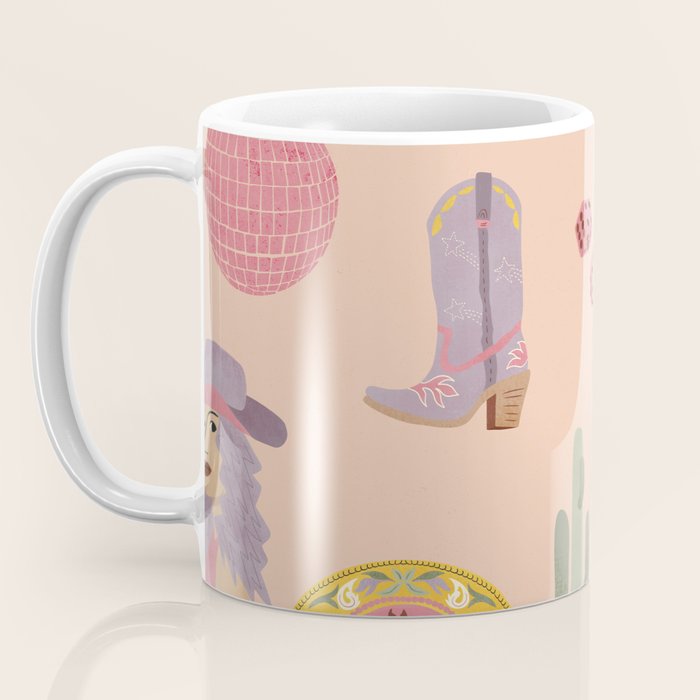 Disco Cowgirl Coffee Mug Gallery Image 3
