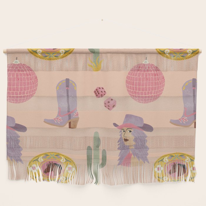 Disco Cowgirl Wall Hanging Gallery Image 1
