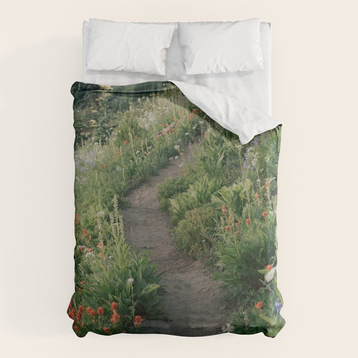 Wildflower Hike Duvet Cover Gallery Image 1