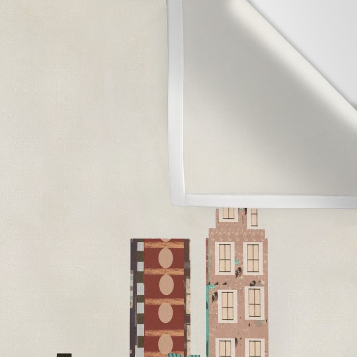 atlanta skyline Wall Tapestry Gallery Image 3