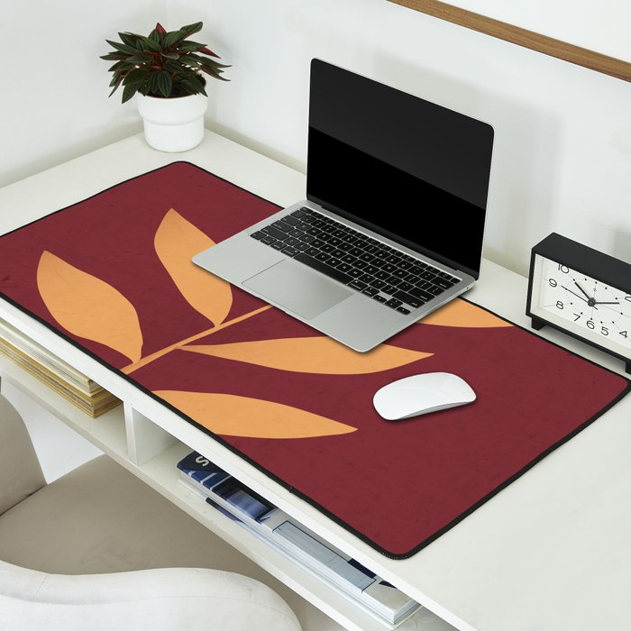 minimal plant 80 Desk Mat Gallery Image 2