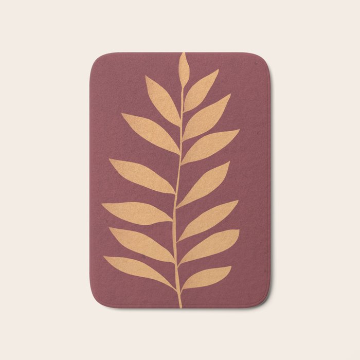 minimal plant 80 Bath Mat Gallery Image 1