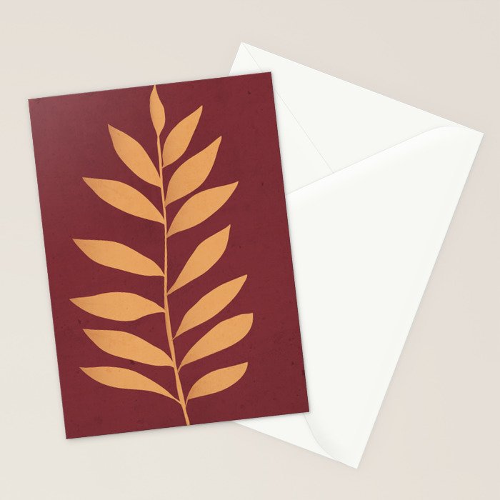 minimal plant 80 Stationery Card Gallery Image 2