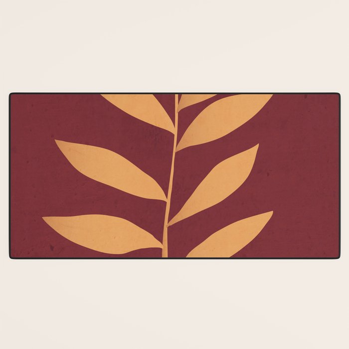 minimal plant 80 Desk Mat Gallery Image 3