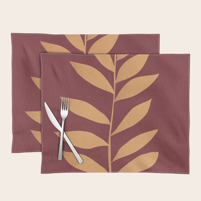 minimal plant 80 Placemat Gallery Image 1